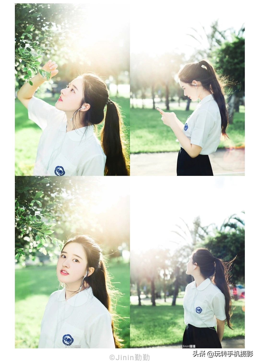 跟着赵露思学发抖音,和赵露思学拍照姿势