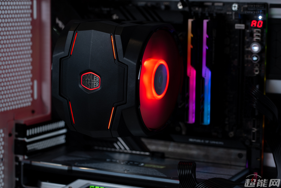 酷冷至尊T610PARGB风冷散热器评测：炫光潮流的拥护者