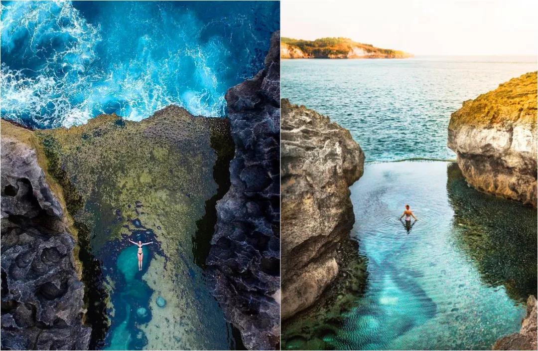 巴厘岛梦幻沙滩无边游泳池,浪漫至极的神仙小岛