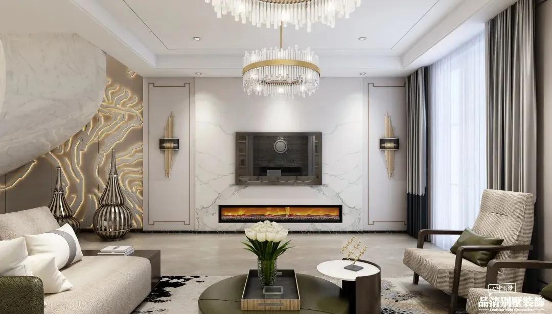 品清装饰现代轻奢,性价比高的轻奢风格装修设计案例