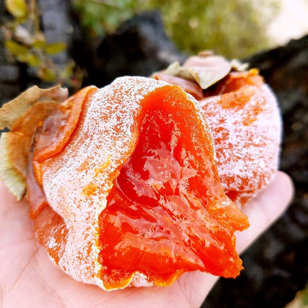 自然风干柿子,柿子风干的方法