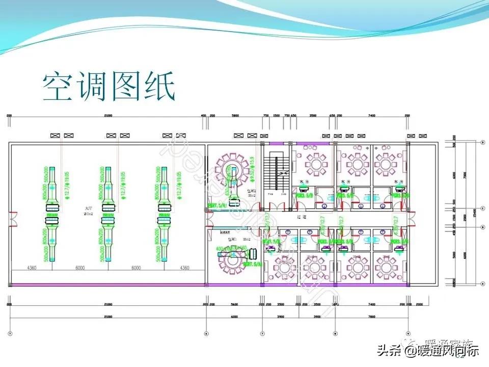 中央空调设计图纸都有哪些图例呢,中央空调的五个模式图解