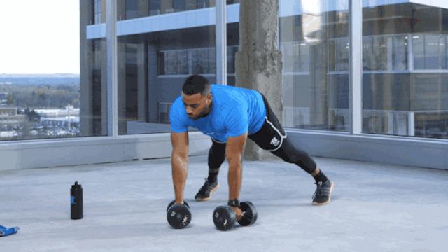 哑铃健身计划一周表男士增肌,瘦子增肌三分化训练计划哑铃