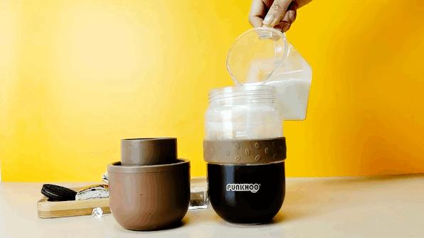 豆豆杯手冲咖啡,日本网红榨汁杯