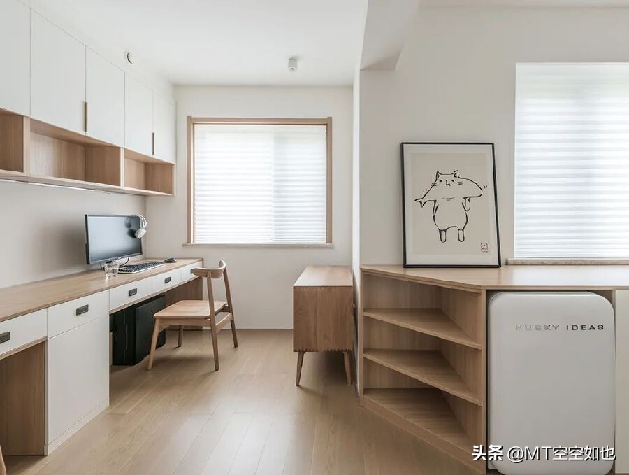 原木风空间营造的温馨气质,原木清爽灵动空间