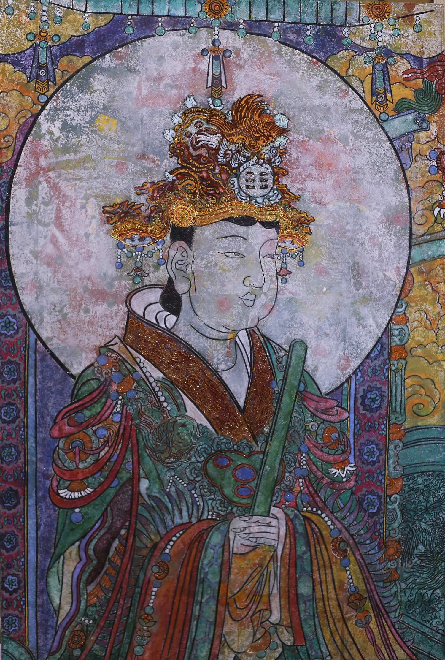 前面抱人，后面背鹿，这只虎是在干嘛呢？