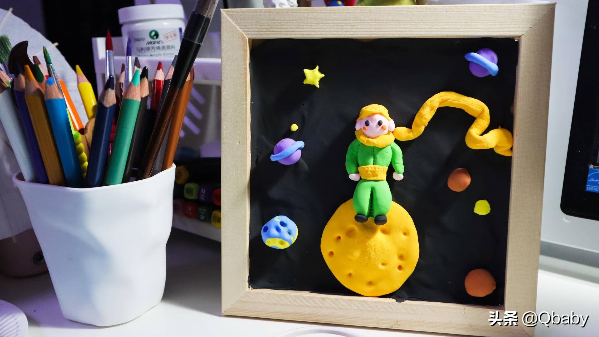 在家就能学习美术,美术课手工