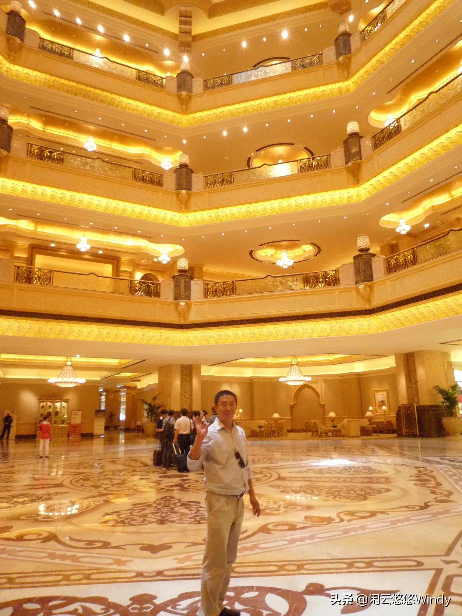 世界最豪华皇家酒店迪拜,八星级酋长皇宫酒店下午茶