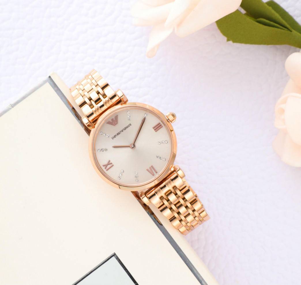 阿玛尼满天星款腕表，温婉是你低调是你
