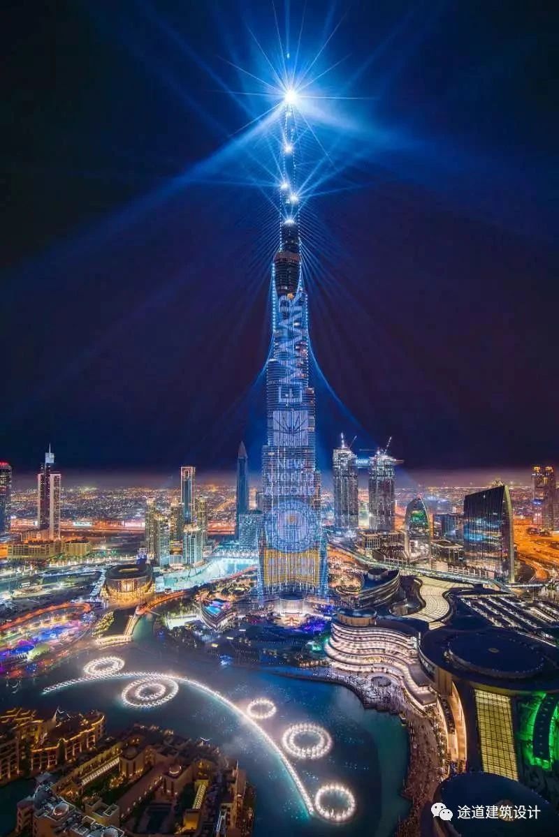 迪拜最高建筑概念设计,世界第一高楼迪拜塔建筑面积