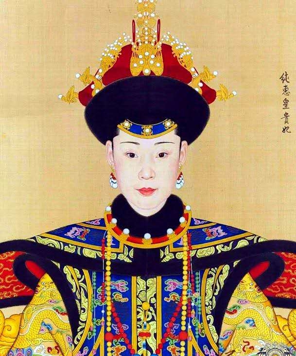 乾隆各个妃嫔的画像,乾隆的42位嫔妃真实画像