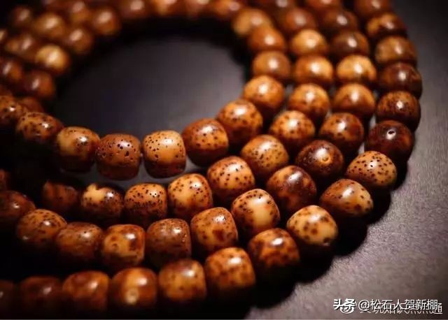 菩提各种盘玩方法,21颗菩提根手串上手效果