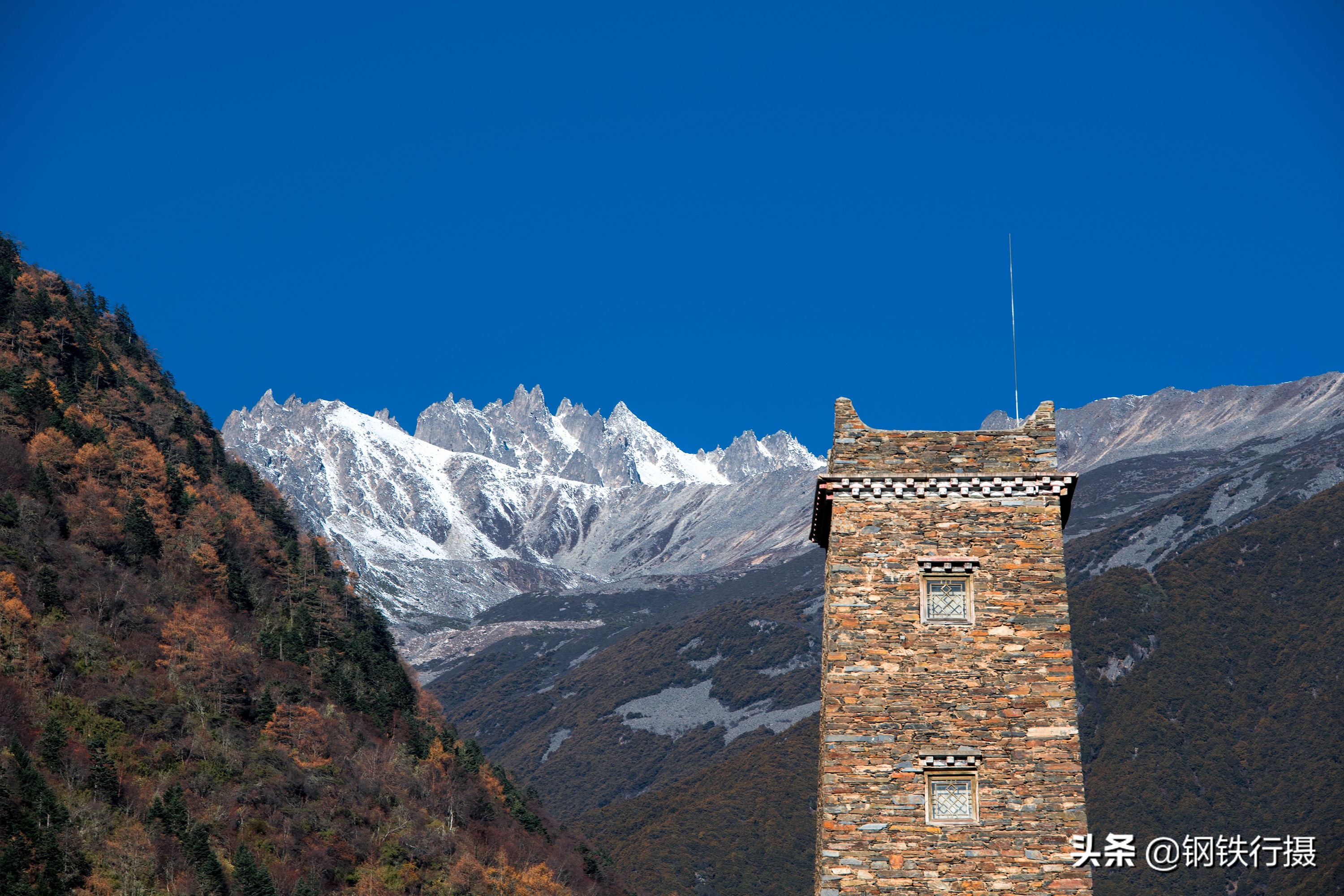 木格措秋景视频,木格措景区秋天风景