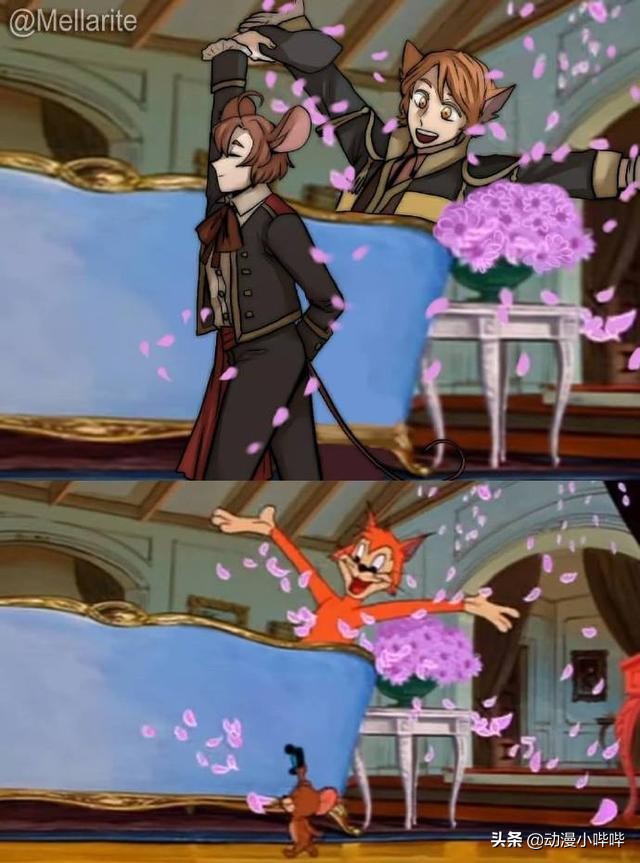 当猫和老鼠被拟人化视频,当猫和老鼠变成帅哥