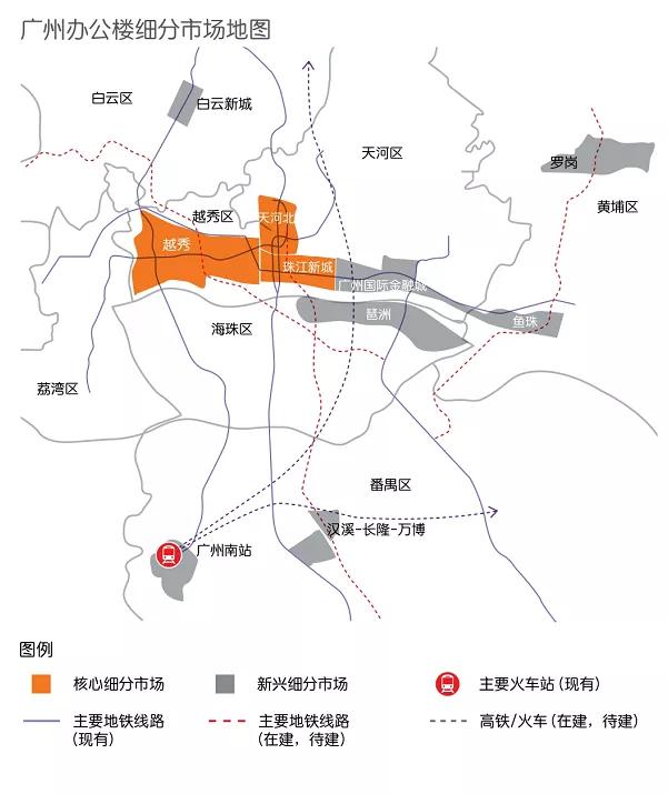 广州中心城区最新规划图对比,广州2024年重点建设项目计划公布