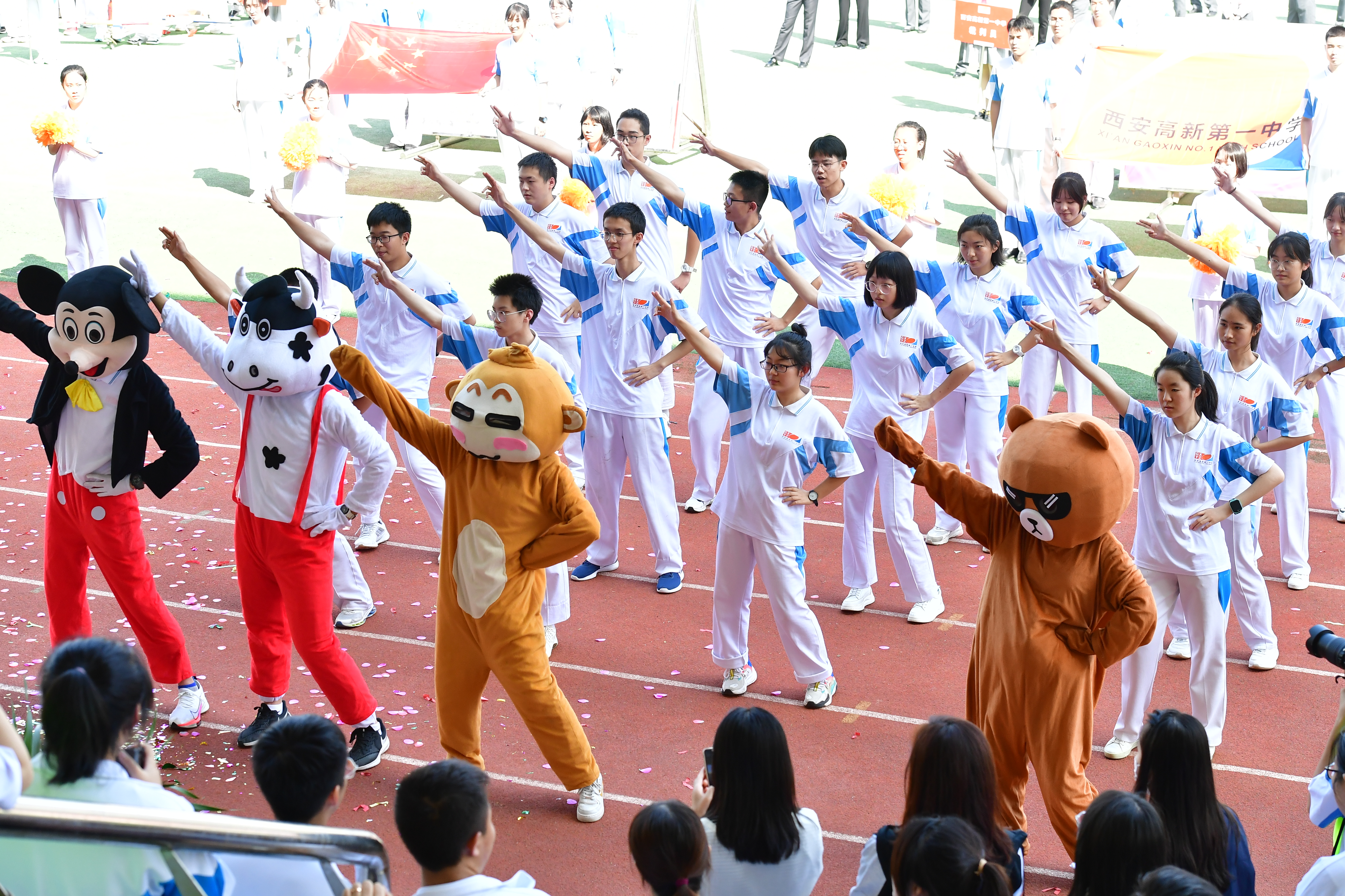 运动有我逐梦不息——记高新一中南校区第25届校运会开幕式