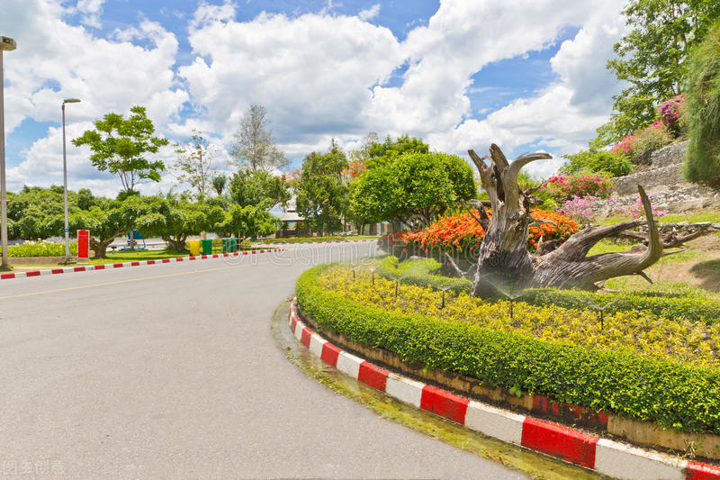 农村别墅园林景观设计经典案例,园林绿化景观设计有前途吗