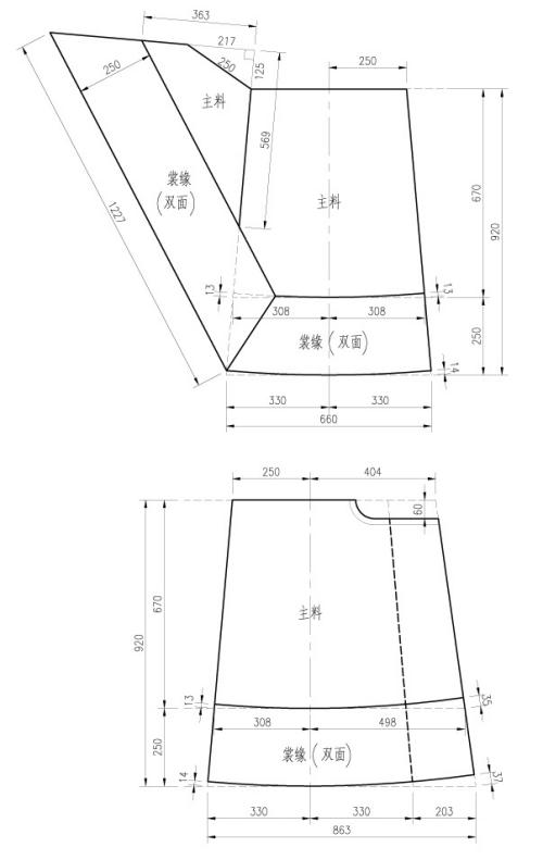 曲裾深衣和直裾深衣款式图,曲裾深衣和直裾深衣有什么区别