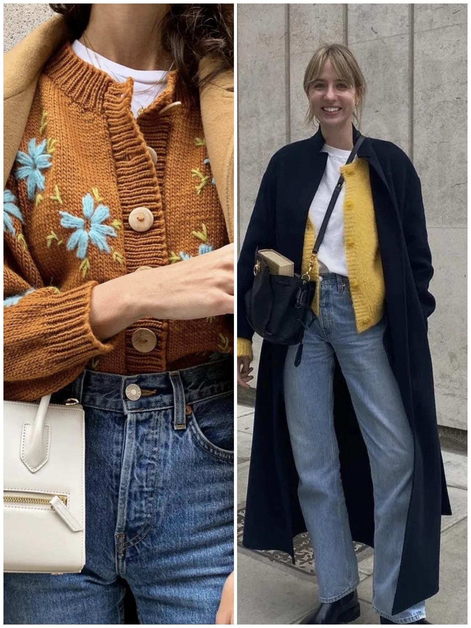 春季毛衣叠穿,毛衣怎么叠穿保暖又时尚