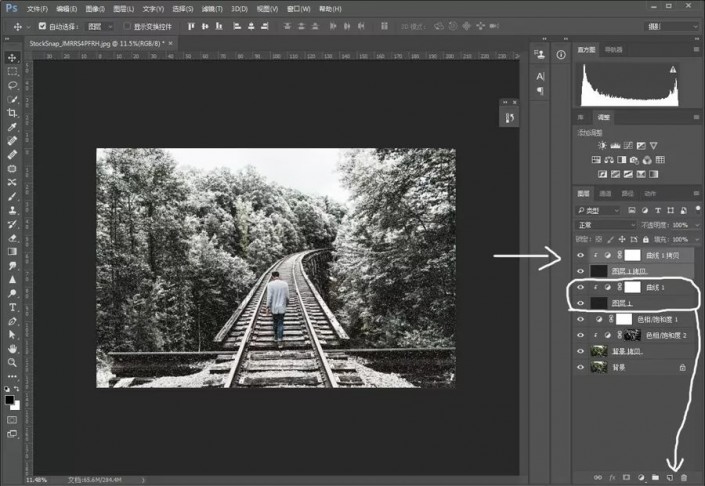 ps教程雪景制作方法,ps雪景制作方法