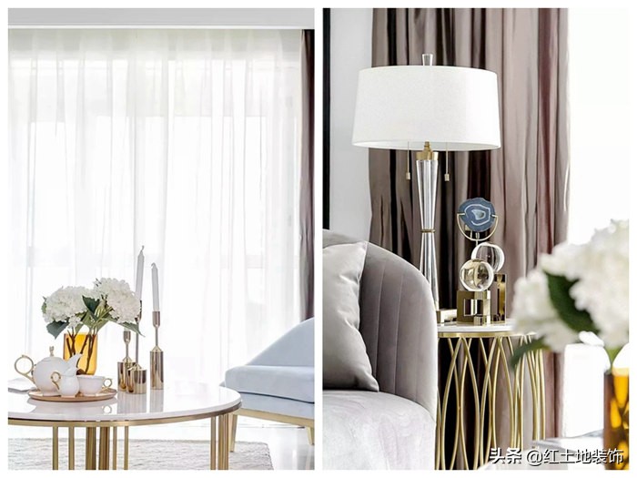 现代简约风装修软装改造,轻奢精装房软装设计