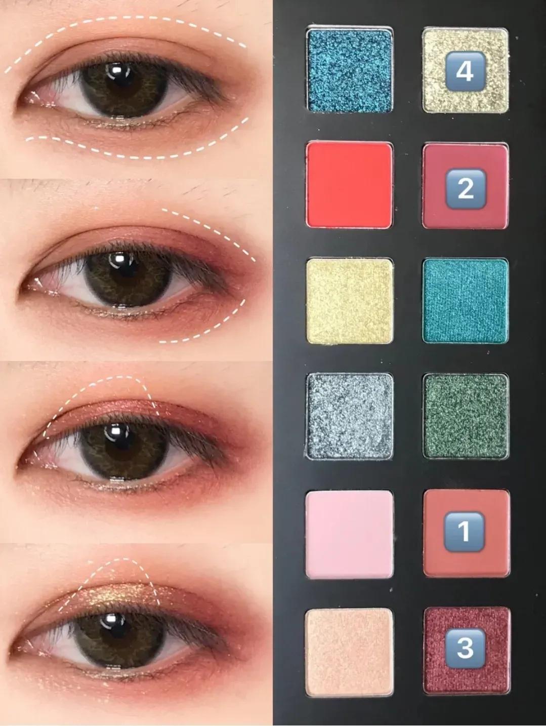 秋冬撩人眼妆,秋冬惊艳眼妆