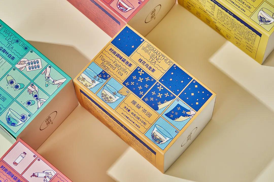 花茶包装的特色之处,养生花茶的包装