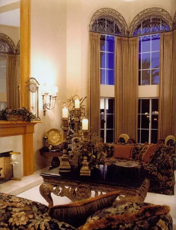 别墅窗帘最新款,100款窗帘效果图