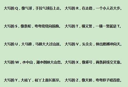 英语音标26个字母正确发音,26个字母自然拼读口诀配手势