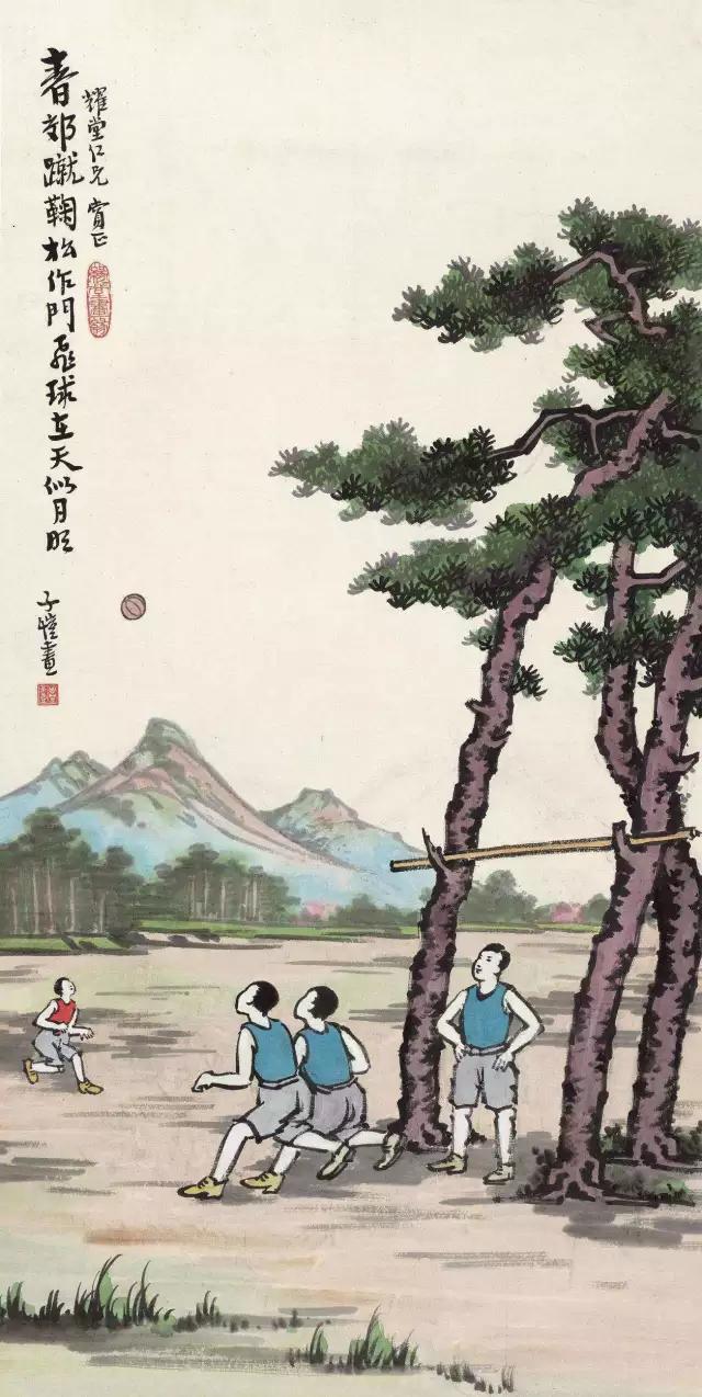 丰子恺古诗新画释文,丰子恺的画醉了整个春天