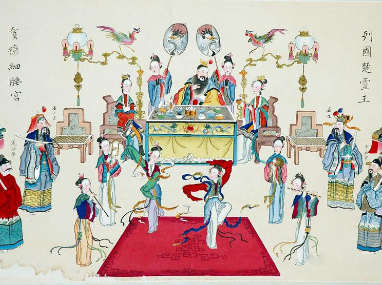 唐诗闲读:“未知歌舞能多少,虚减宫厨为细腰”