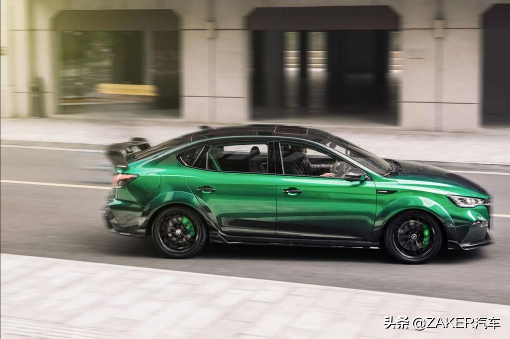 mg6xpower改装款,年轻人的第一台性能车mg6