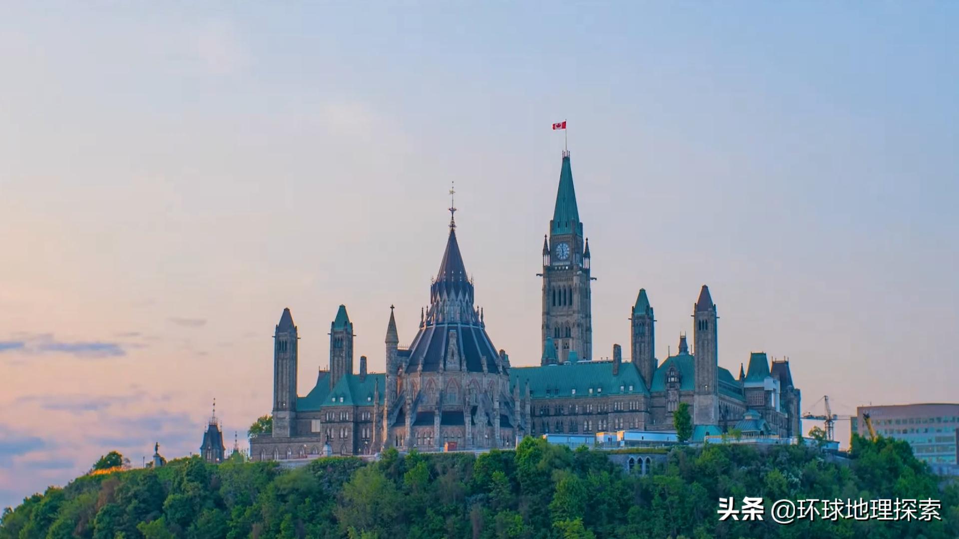 印度和加拿大英联邦国家,加拿大国家分布图