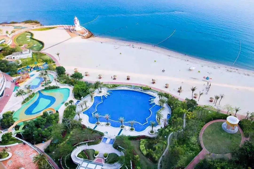 媲美三亚的海滩,可媲美三亚的海滨城市