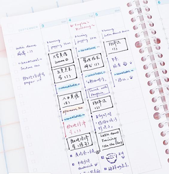 手帐小白最适合用的手账本,手帐必备的五种工具