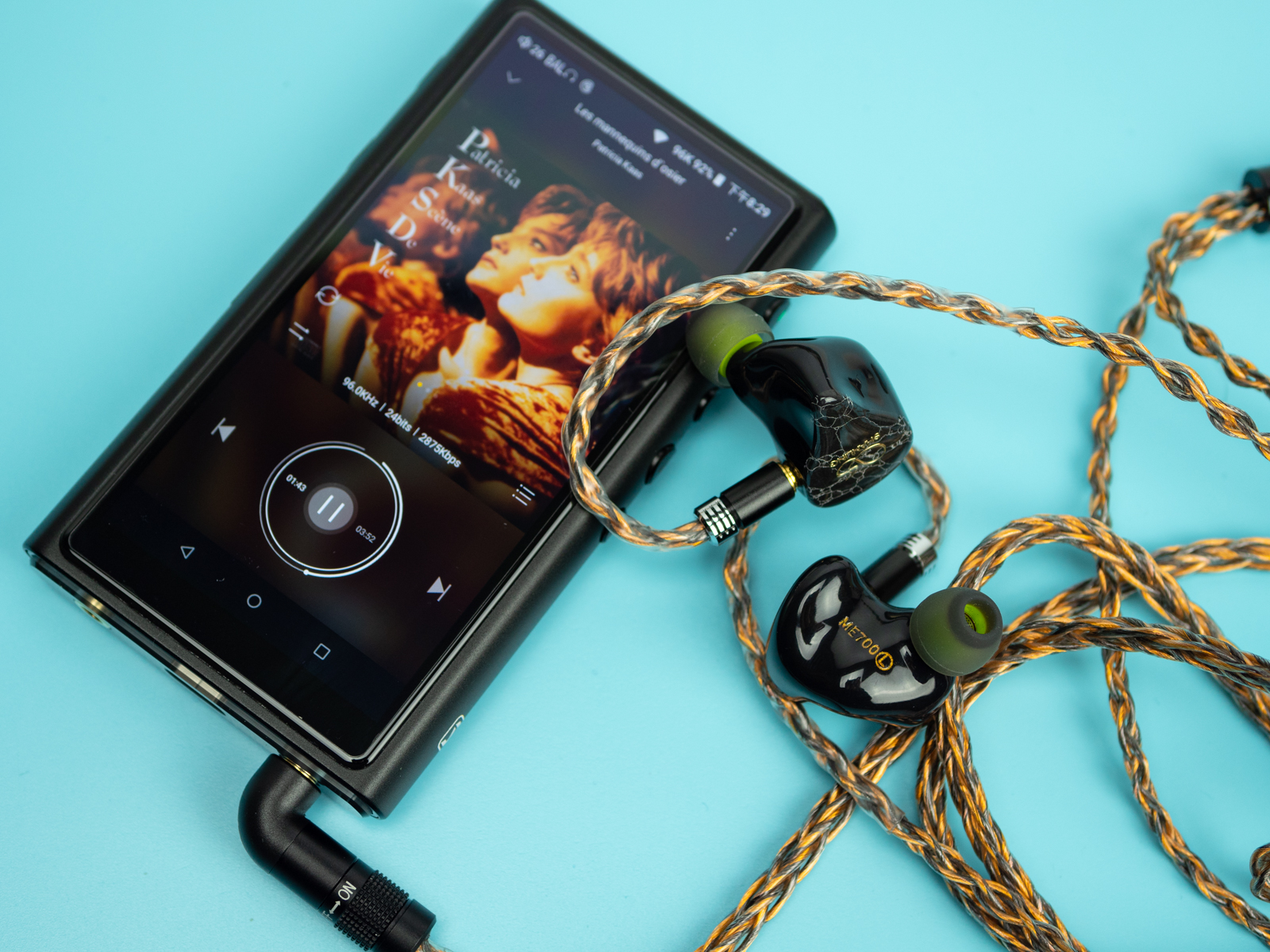 换换更好听,简评扬仕7N单晶铜MMCX耳机线