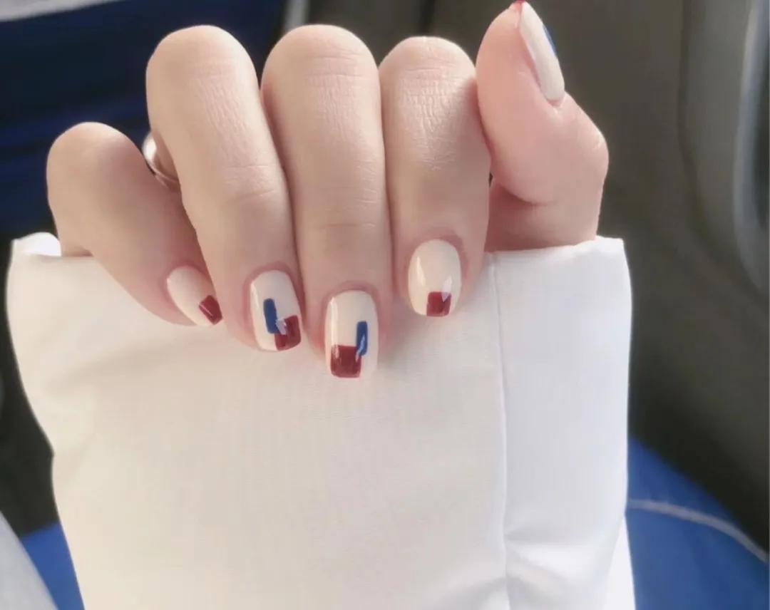 日式美甲颜值超高的美甲,报复性消费来啦