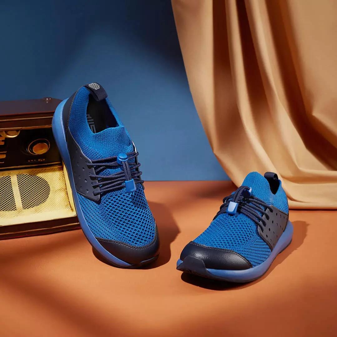 小米有品超透气鞋,eva鞋底女式飞织鞋