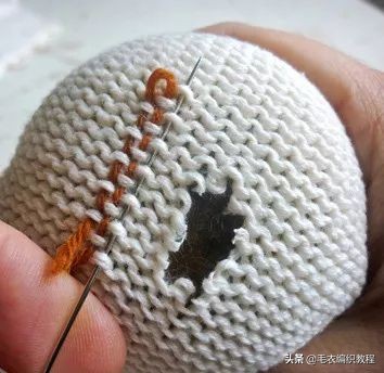 毛线走纱怎样修补,毛线脱落怎么补