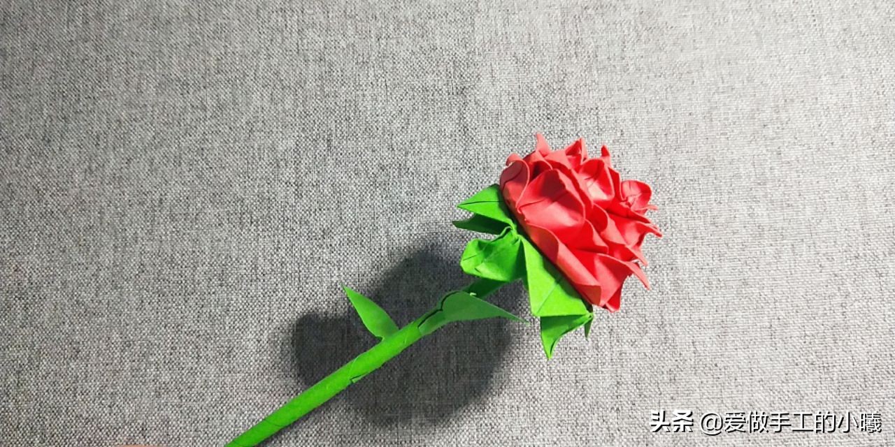 玫瑰花折纸教程图解千纸鹤,玫瑰花折纸教程图解