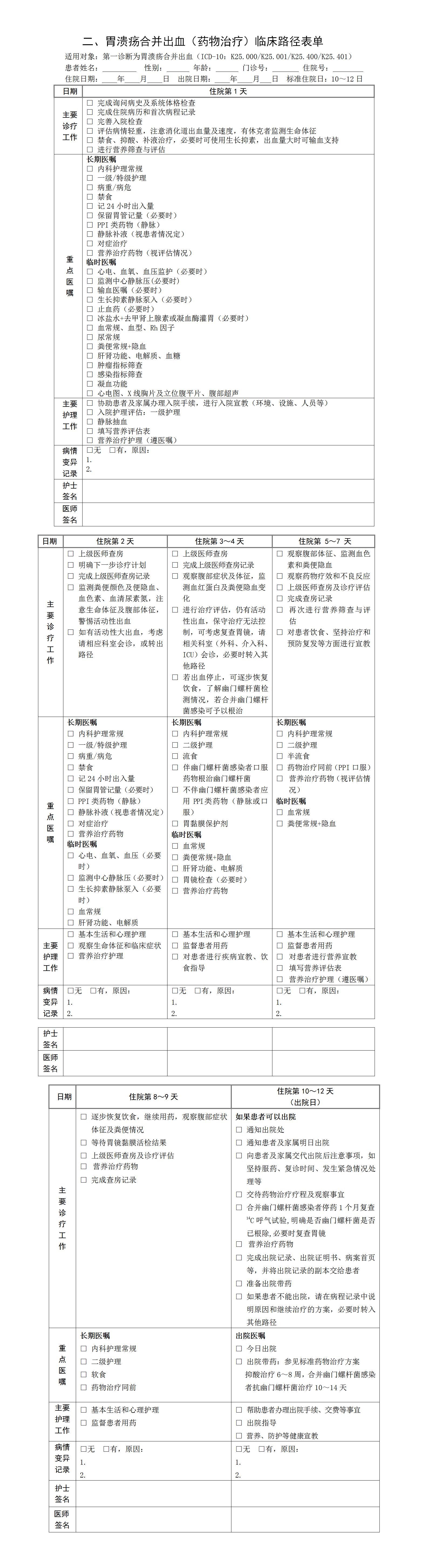 胃溃疡合并出血治疗,2019胃溃疡诊治指南