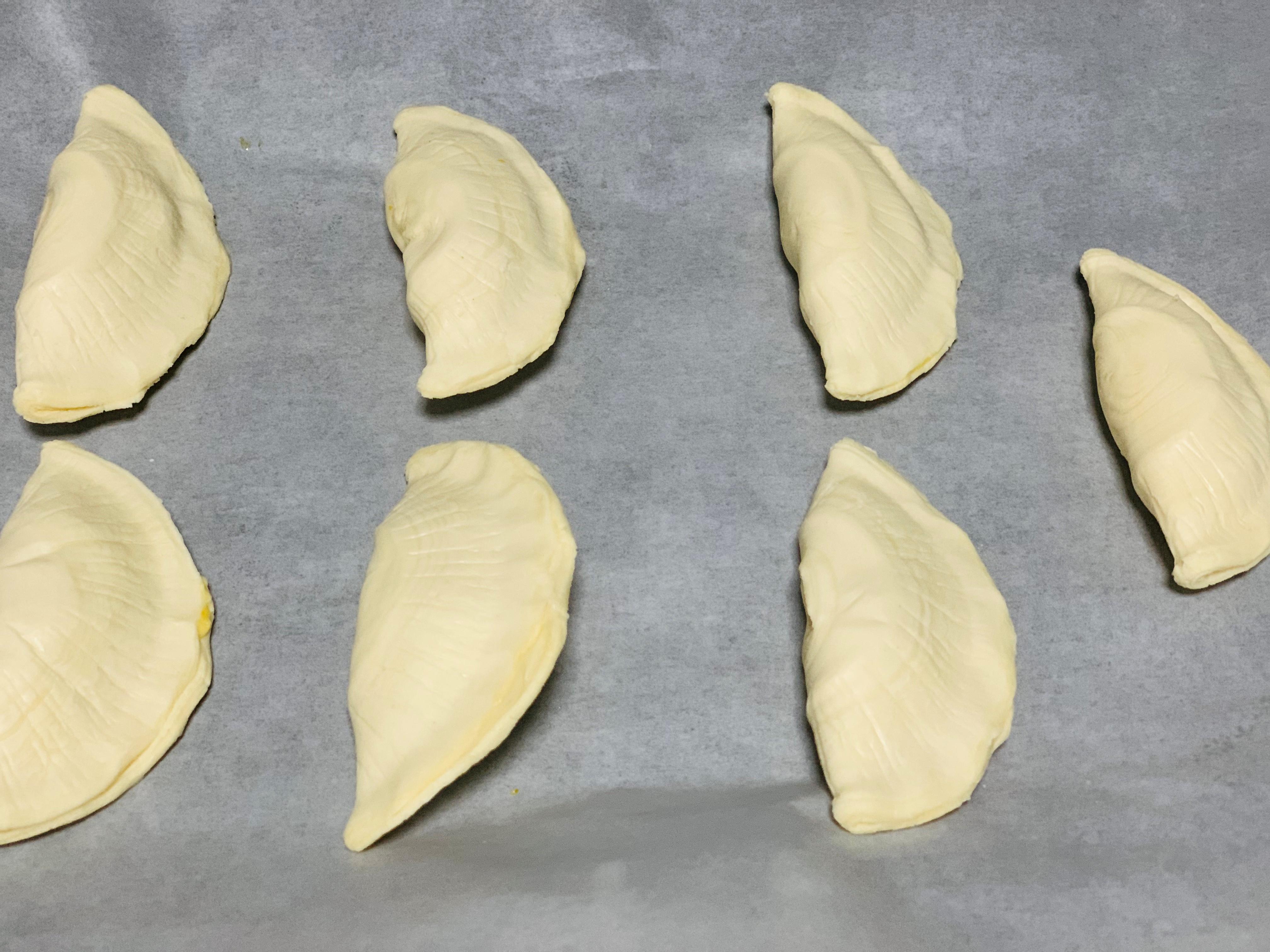 蛋挞皮做芒果酥炼乳,用蛋挞皮做香蕉芒果披萨空气炸锅