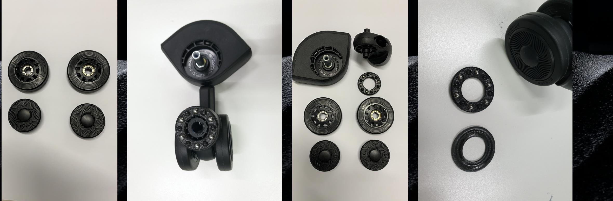 旅行箱轮子上有型号吗,旅行箱的轮子怎么弄