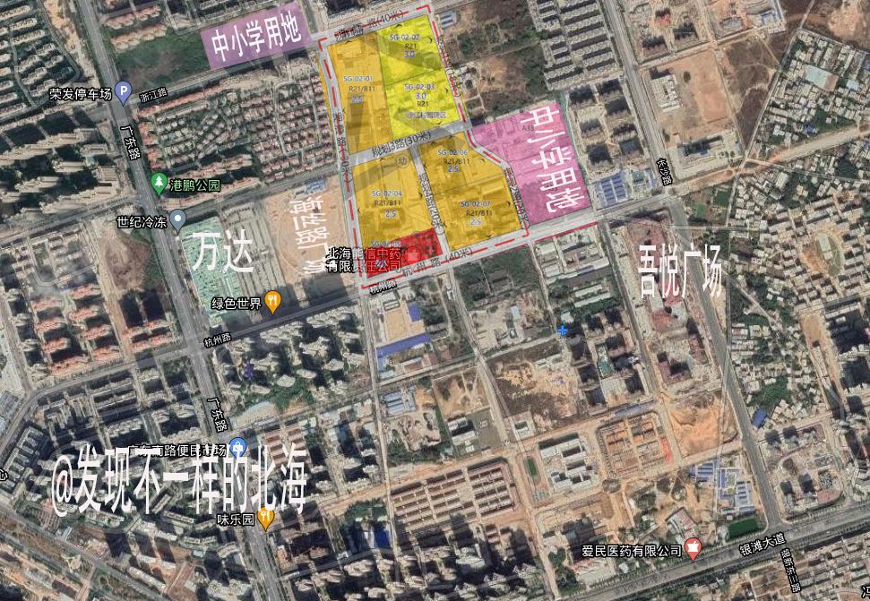 北海第二实验学校规划图,北海新学校规划