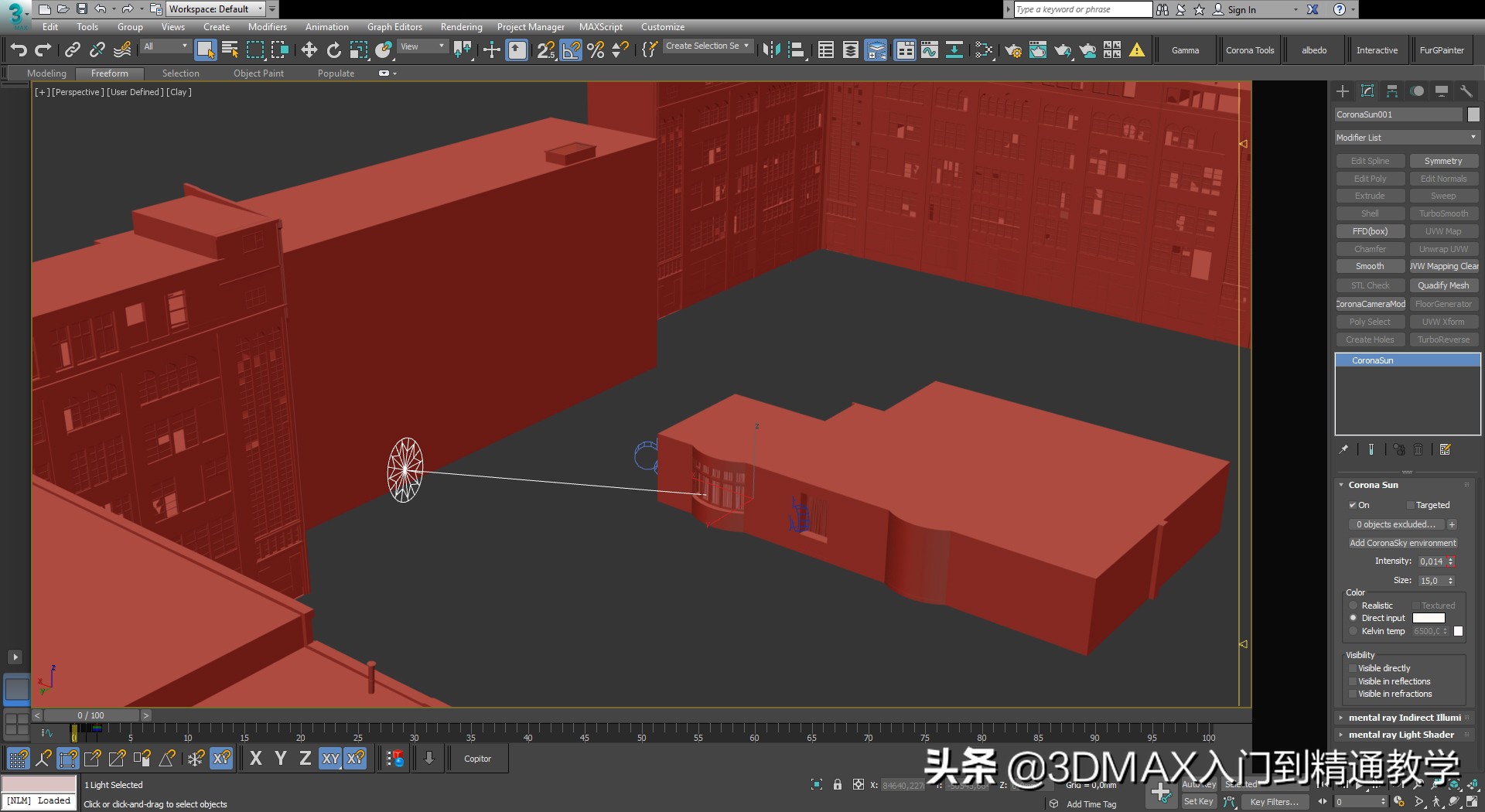 那些好看的效果图是怎么做的,耗时56小时才完成作品