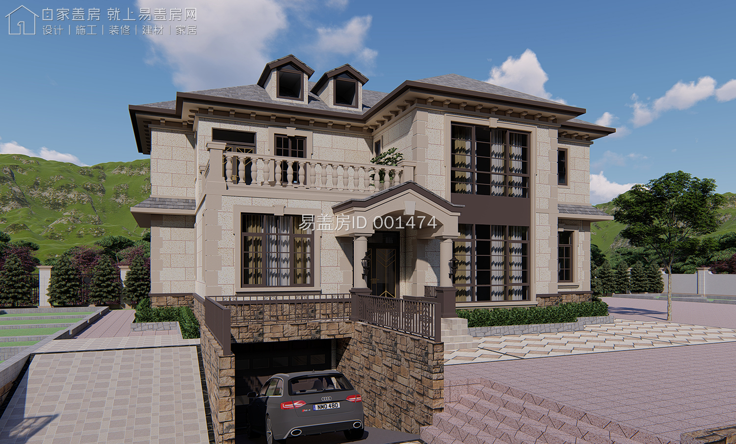 宜昌顶级乡村独栋别墅,宜昌独栋别墅效果图