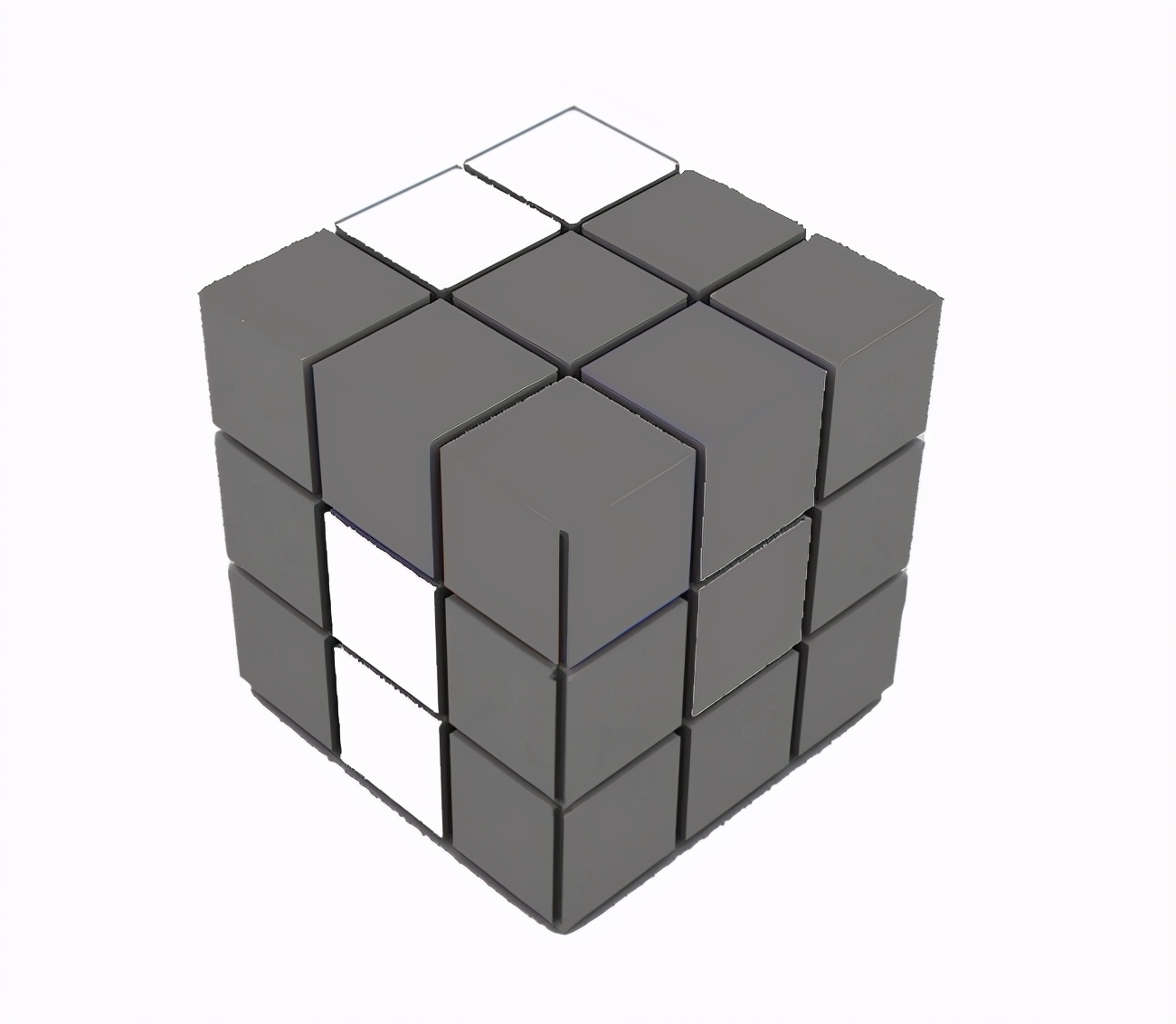 三阶魔方桥式和cfop选择哪个,桥式解法还原三阶魔方公式图