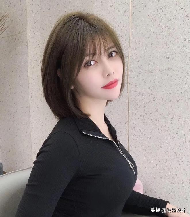 发型女2020流行发型中长发,中长发披发发型理发店