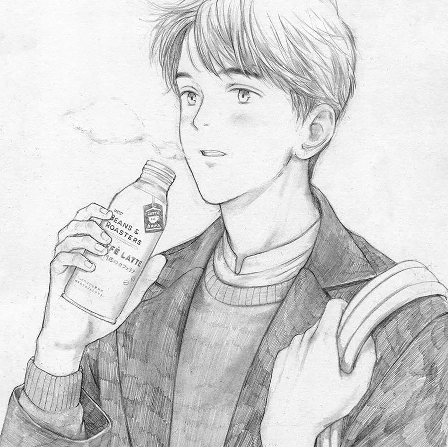 绘画手绘动漫铅笔画,绘画灵感儿童