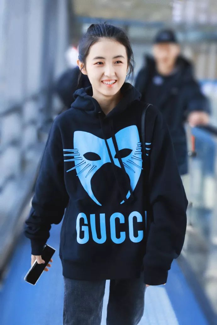 张子枫穿搭gucci,张子枫古驰活动